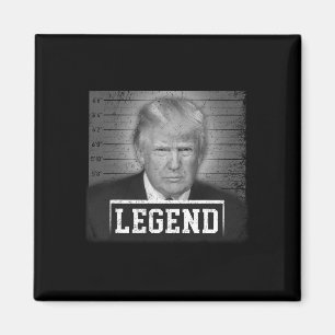2024 Mugshot President Legend Save America  Magneet
