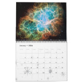 2024 NASA Space Nebulae sterrenkundige sterrenkale Kalender (Jan 2026)