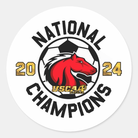 2024 Nationaal Kampioen - Sticker (Voorkant)