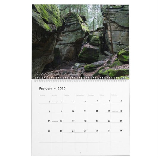 2024 Nationale Park Kalender (Feb 2026)