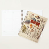 2024 Naturalist Cottagecore Mushrooms Planner (Display)