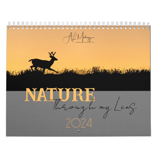2024 Natuur door mijn lenskalender Kalender (Hoes)