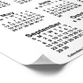 2024 Nebraska Sandhills Kalender door Janz Poster (Hoek)