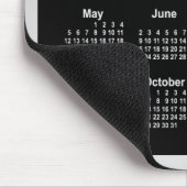 2024 Neon Fog Calendar van Janz Two Tone Muismat (Hoek)