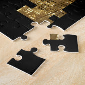 2024 New Years-Ball-NYC Gold- Legpuzzel (Zijkant)