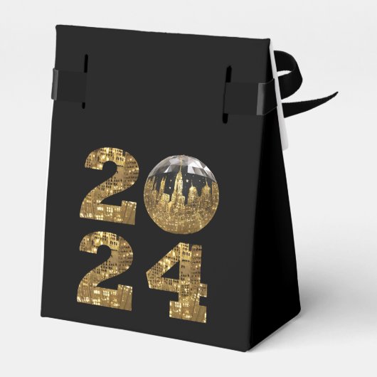 2024-New Years Eve Party-Ball-NYC Gold- Bedankdoosjes (Achterkant)