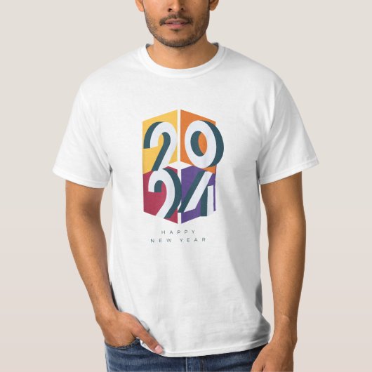 2024 New Years Eve Party Supplies NYE 2024 T-shirt (Voorkant)