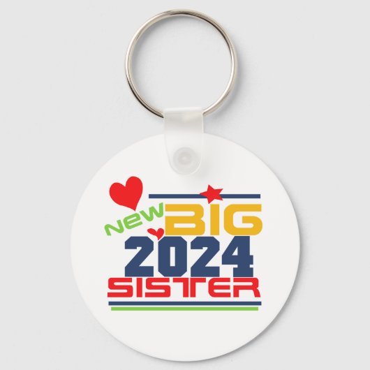 2024 Nieuw Big Sister Sleutelhanger (Voorkant)