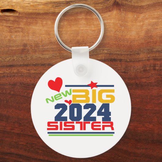 2024 Nieuw Big Sister Sleutelhanger (Voorkant)
