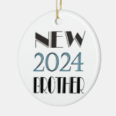2024 Nieuw Broer Keramisch Ornament (Links)