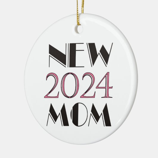 2024 Nieuw mama Ornament (Links)