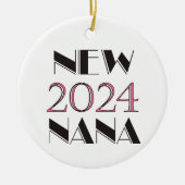 2024 Nieuw Nana Ornament (Voorkant)
