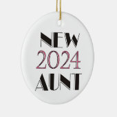 2024 Nieuw Tante Ornament (Rechts)