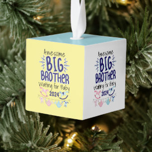 2024 Nieuwe Big Brother Wachten op Baby Sibling Decoratie