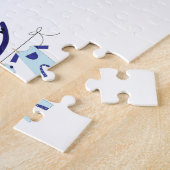 2024 Nieuwe Big Brother Wachten op Baby Sibling Legpuzzel (Zijkant)