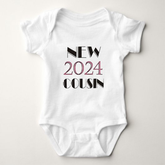 2024 Nieuwe Cousin Roze T-shirts (Voorkant)