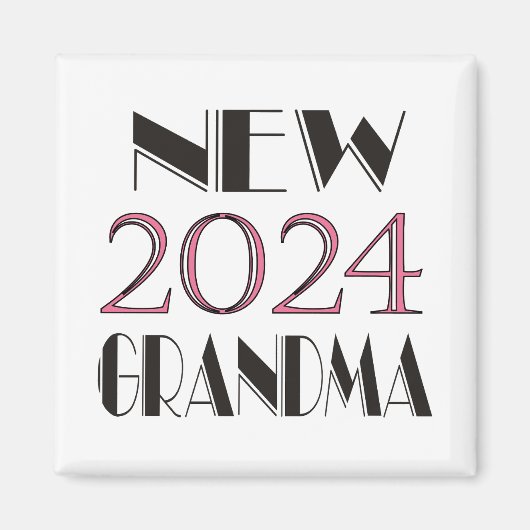 2024 Nieuwe Oma Magnet (Voorkant)