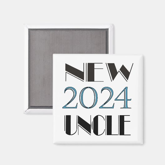 2024 Nieuwe Oom Magnet (Voorkant / Achterkant)