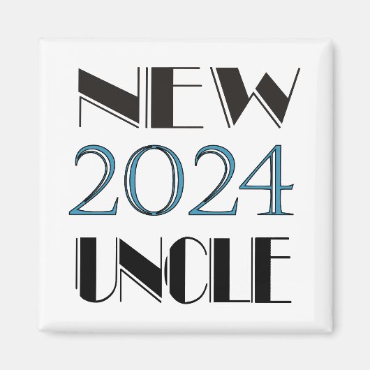 2024 Nieuwe Oom Magnet (Voorkant)