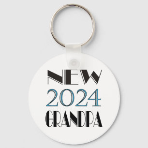 2024 Nieuwe Opa Sleutelhanger
