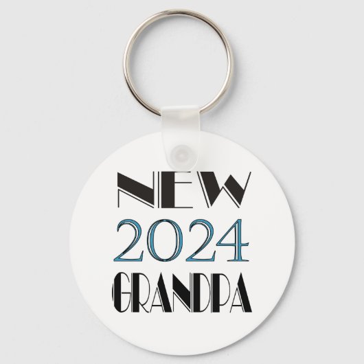 2024 Nieuwe Opa Sleutelhanger (Voorkant)