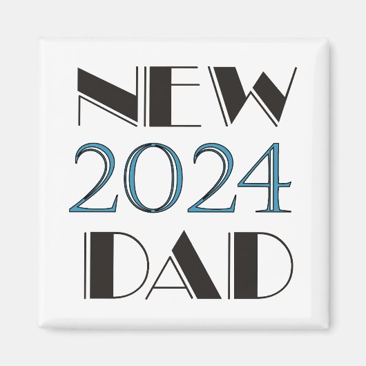 2024 nieuwe papa magneet (Voorkant)
