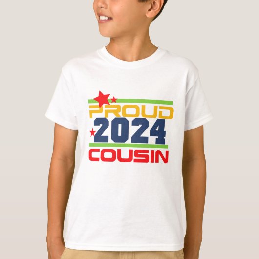 2024 Nieuwe Proud Cousin T-shirts (Voorkant)