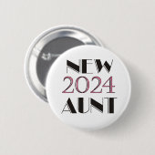2024 Nieuwe Tante Button (Voorkant /achterkant)