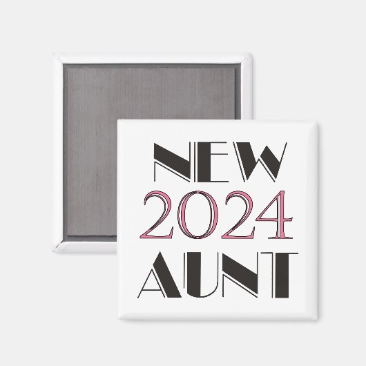 2024 nieuwe tante magneet (Voorkant / Achterkant)