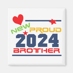 2024 Nieuwe trotse broeder magneet