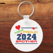 2024 Nieuwe trotse Sleutelhanger (Achterkant)