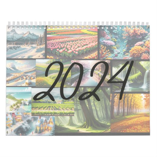 2024 Nieuwjaar Kalender (Hoes)