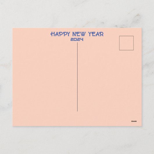 2024 NIEUWJAAR KERSTGROET FEESTDAGENKAART (Achterkant)