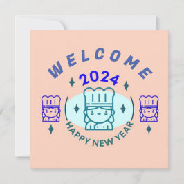 2024 NIEUWJAAR KERSTGROET FEESTDAGENKAART