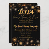 2024 Nieuwjaarsfeest Kaart (Voorkant / Achterkant)