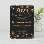 2024 Nieuwjaarsfeest Kaart (Staand voorkant)