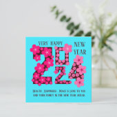 2024 NIEUWJAARSGROET VOOR IEDEREEN KAART (Staand voorkant)