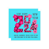 2024 NIEUWJAARSGROET VOOR IEDEREEN KAART (Voorkant / Achterkant in situ)