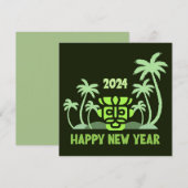 2024 NIEUWJAARSWENS FEESTDAGENKAART (Voorkant / Achterkant)