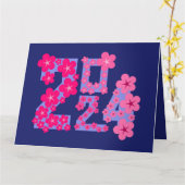 2024 NIEUWJAARSWENS VAN ZUSTER KAART (Gele Bloem)