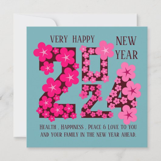 2024 NIEUWJAARSWENS VOOR IEDEREEN KAART (Voorkant)
