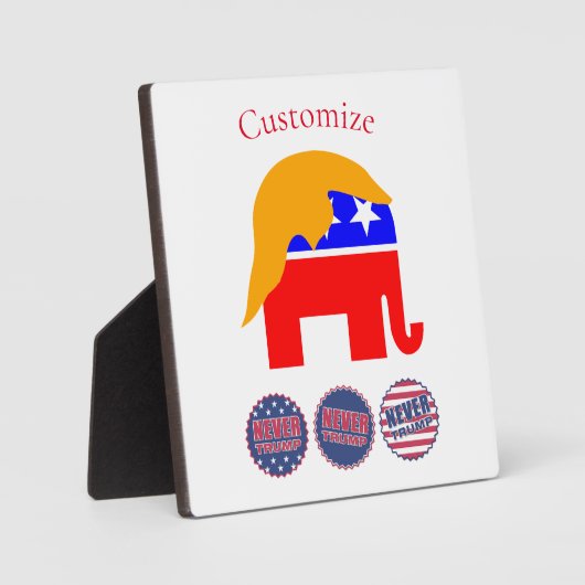 2024 Nooit Trump Thunder_Cove Fotoplaat (Voorkant)