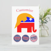 2024 Nooit Trump Thunder_Cove Kaart (Staand voorkant)