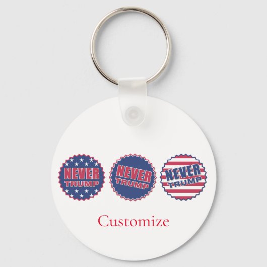 2024 Nooit Trump Thunder_Cove Sleutelhanger (Achterkant)