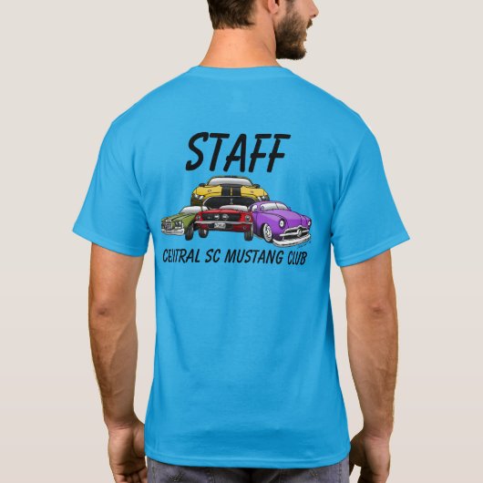 2024 Officiële CSCMC Auto Show Personeel T-shirt (Achterkant)