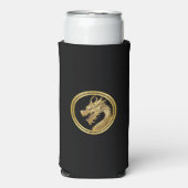 2024 Oudejaarsavond Party-Chinees Nieuwjaar Dragon Seltzer Blikjeskoeler (Seltzer Voorkant)