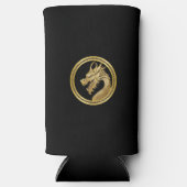 2024 Oudejaarsavond Party-Chinees Nieuwjaar Dragon Seltzer Blikjeskoeler (Voorkant)