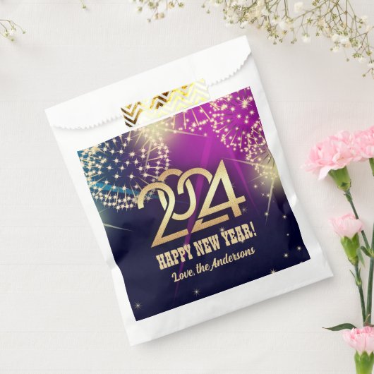 2024 Oudejaarsavond Party Custom Bedankzakje (Gezegeld)