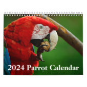 2024 Papegaai Kalender (Hoes)