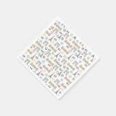 2024 Parijs Frankrijk Spelen Zomer Servet (Hoek)